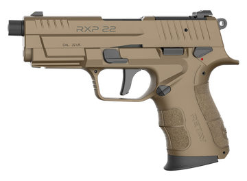 Retay USA RXP22 22 LR 10+1 4" Semi-Auto Pistol - Flat Dark Earth Cerakote - Threaded Barrel