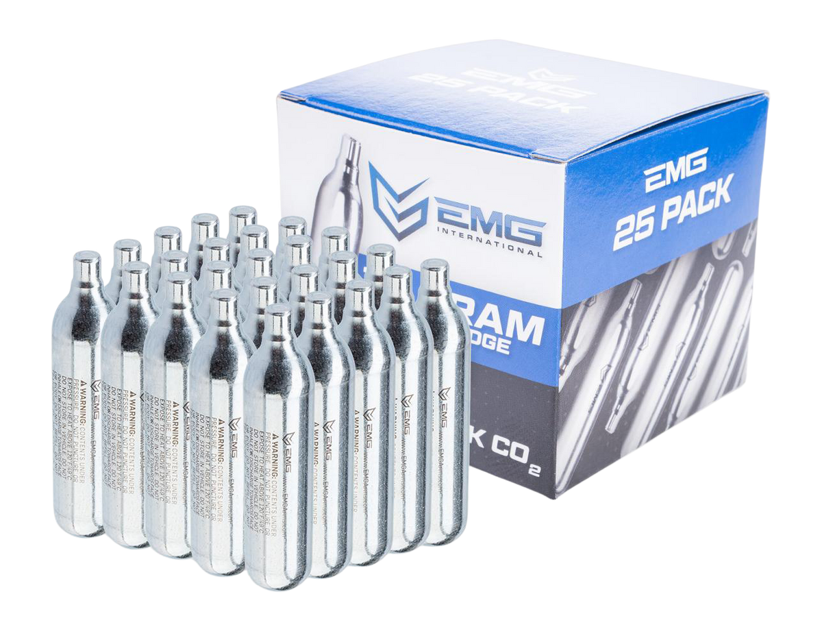 Soft Air USA EMG 12 Gram CO2 Cartridge 25 Count