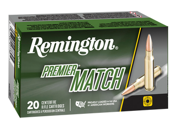 Remington Ammunition Premier Match 6.5 PRC 140gr Berger Open Tip Match - Box or Case