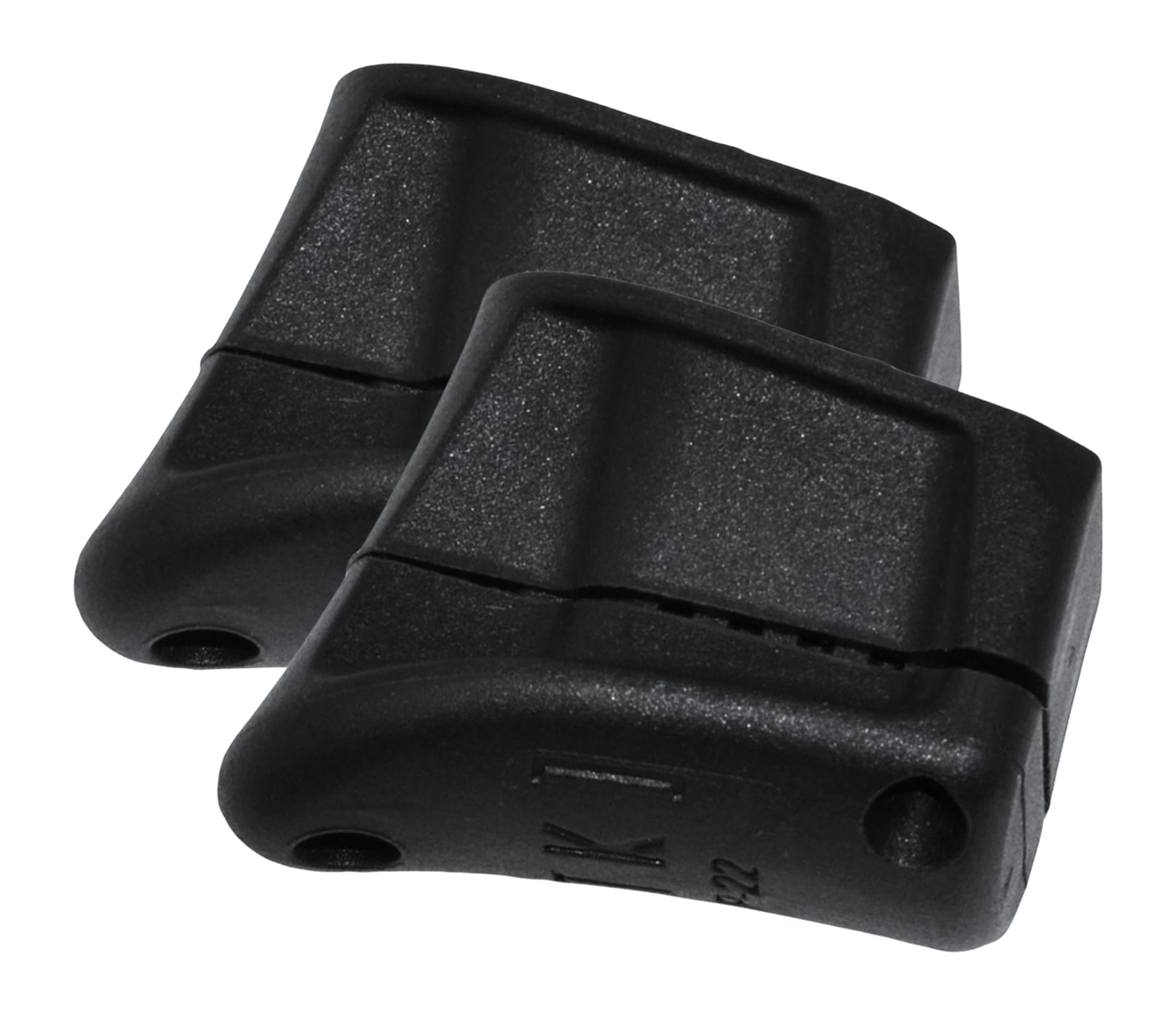 Tandem Kross Wingman +5 Magazine Bumper & Spring for Walther P22 - 2-Pack, Black
