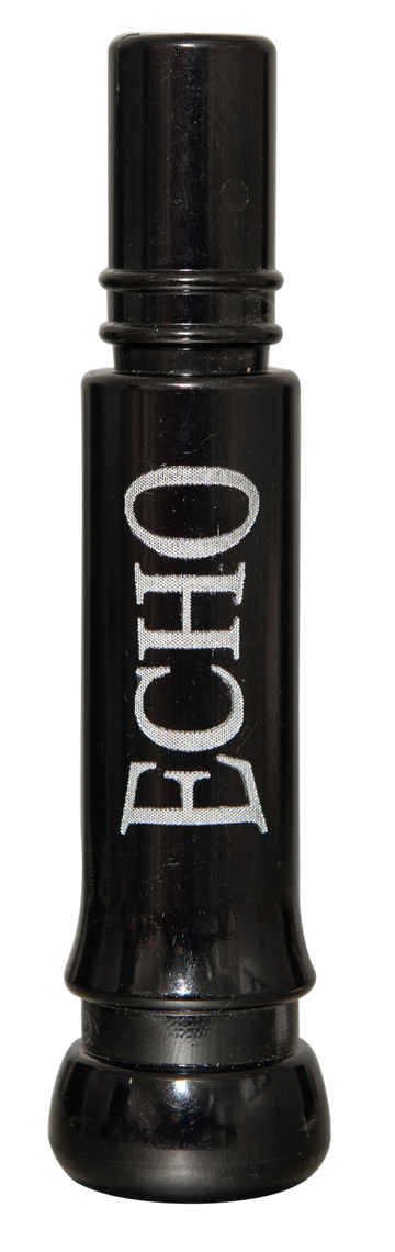 Echo Calls Cut Down Mallard Duck Call Black Polycarbonate