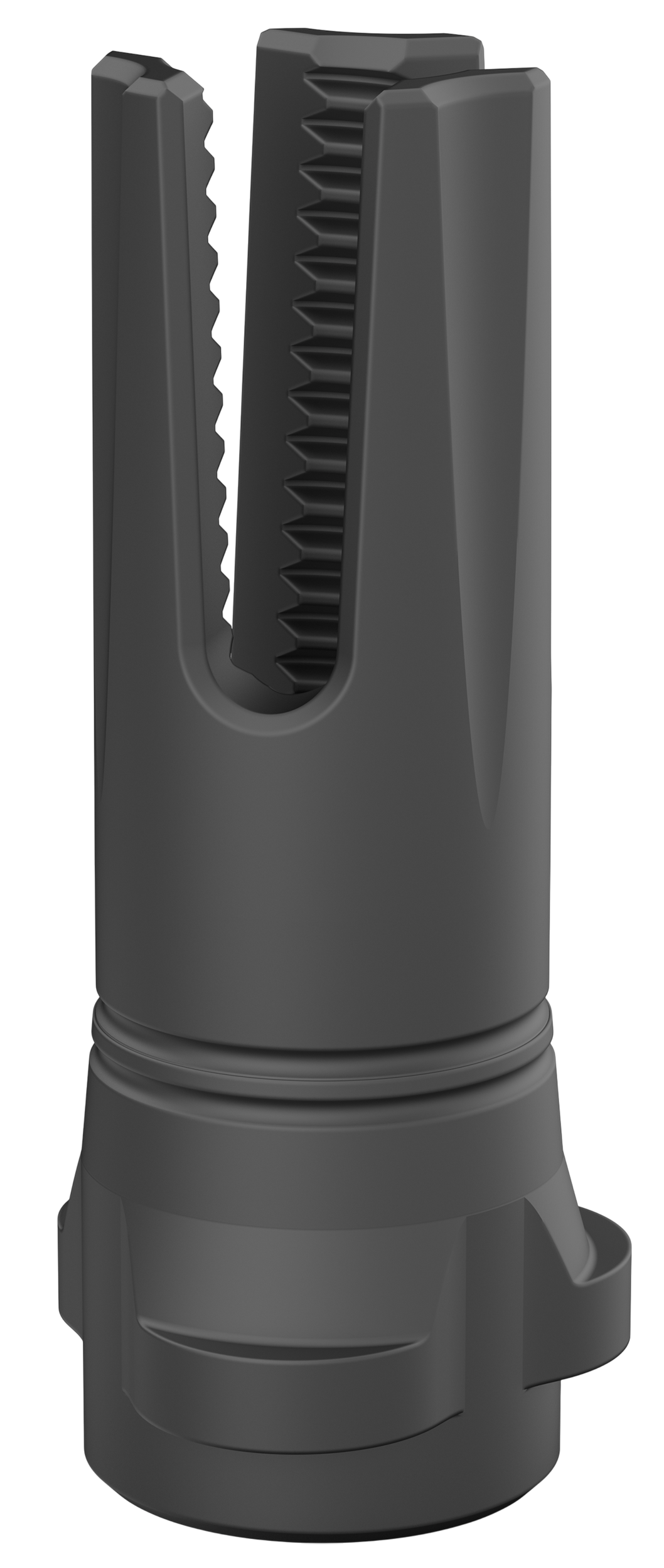 Breek Arms Scorch 3-Prong Flash Hider .223/5.56mm 1/2x28 Black Nitride Steel