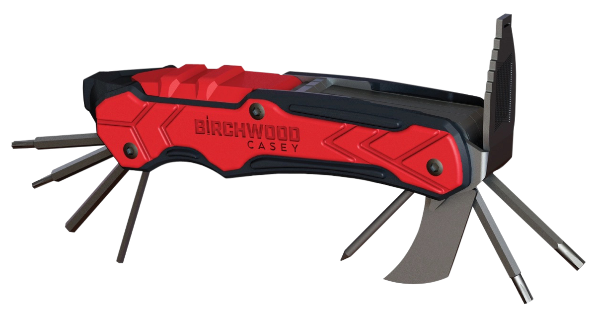 Birchwood Casey UGMT Universal Gun Multi-Tool 16-in-1 Black/Red