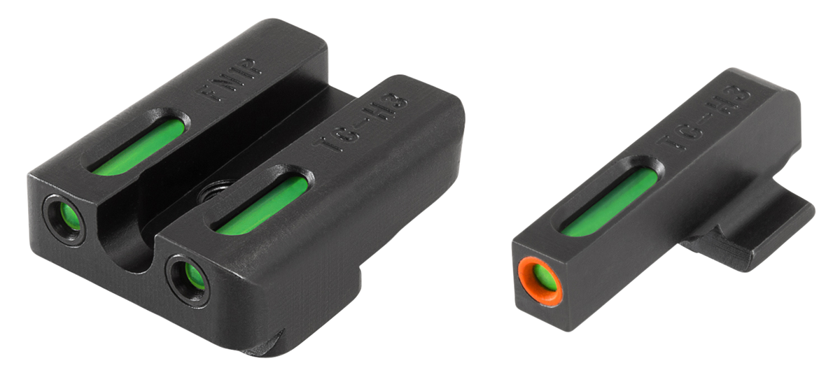 TruGlo TFX Pro FN FNP-9/FNX-9/FNS-9 Tritium Fiber Optic Sight Set - Black Nitride