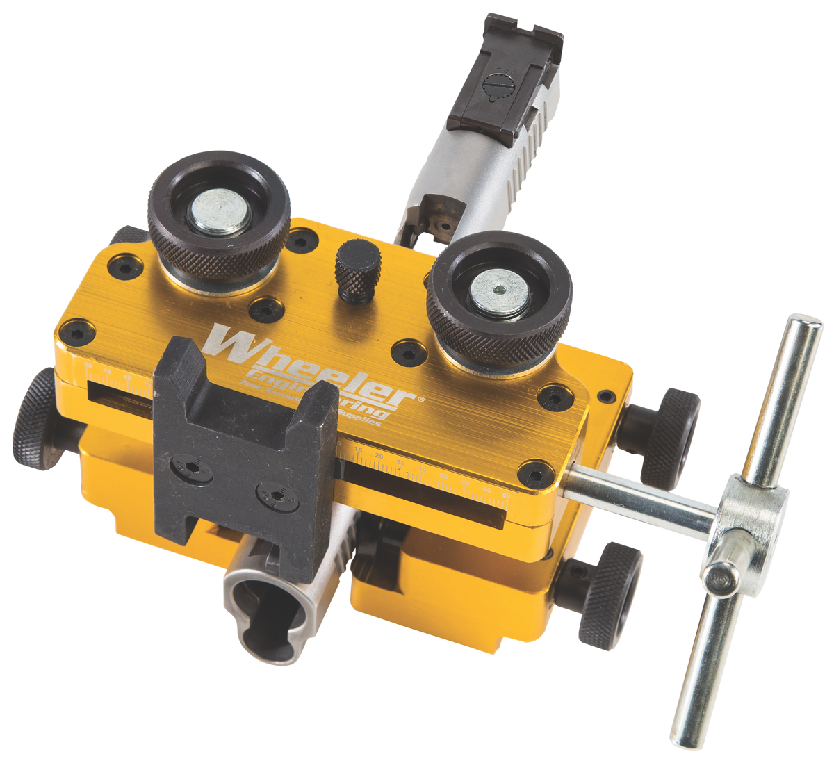 Wheeler Armorer's Handgun Sight Tool 710905 Yellow Semi-Auto Pistol