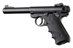 Hogue 79000 Rubber Grip Black with Finger Grooves for Ruger Mark IV