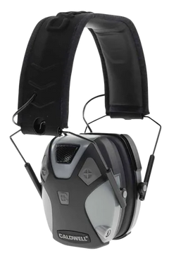 Caldwell E-Max Pro 23 dB Over the Head Electronic Earmuff - Gray/Black