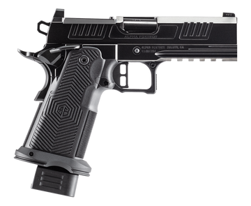 Alpha Foxtrot AF1911 Romulus 9mm Luger 4.25" 20+1 Semi-Auto Pistol - Black DLC