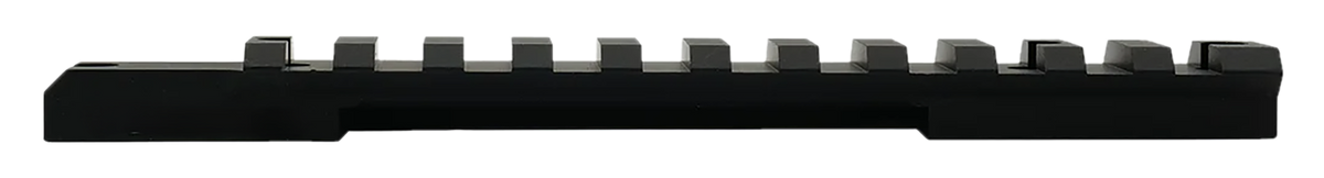 Weatherby J010001 Picatinny Rail Black Aluminum Mark V Magnum 9-Lug Action 20 MOA