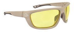 Radians Ducks Unlimited DUFF1 Full Frame Shooting Glasses Amber Lens Tan Frame