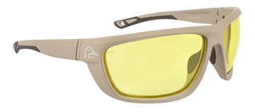 Radians Ducks Unlimited DUFF1 Full Frame Shooting Glasses Amber Lens Tan Frame