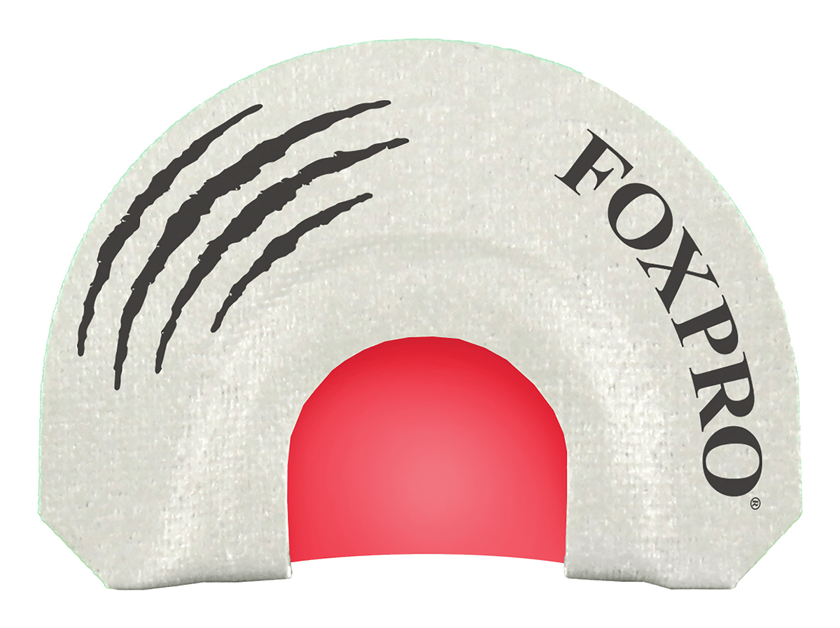 Foxpro Smoking Gun Howler Diaphragm Coyote Call - Double Reed - White