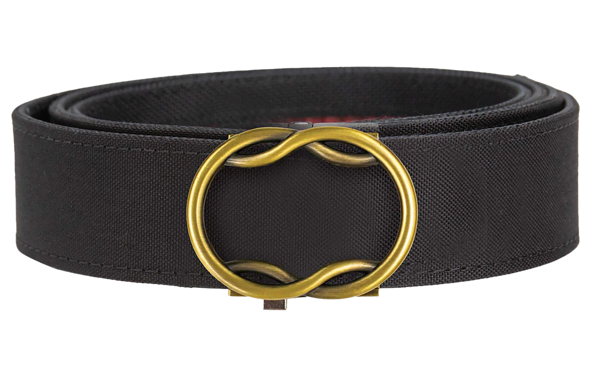 Team Nexbelt Operating Grace Battleship Gray/Black Nylon Women's Clasp Belt