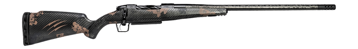 Fierce Firearms Carbon Rogue XP 7mm PRC 22" 3+1 Bolt-Action Rifle - Black Cerakote / Trophy Camo