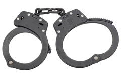 Smith & Wesson Model 100 Chain Handcuffs Blued Steel