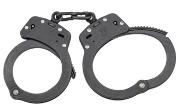 Smith & Wesson Model 100 Chain Handcuffs Blued Steel