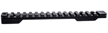 Weatherby P00252706 Picatinny Rail Black Hardcoat Anodized Alloy - Mark V Standard 6-Lug Action