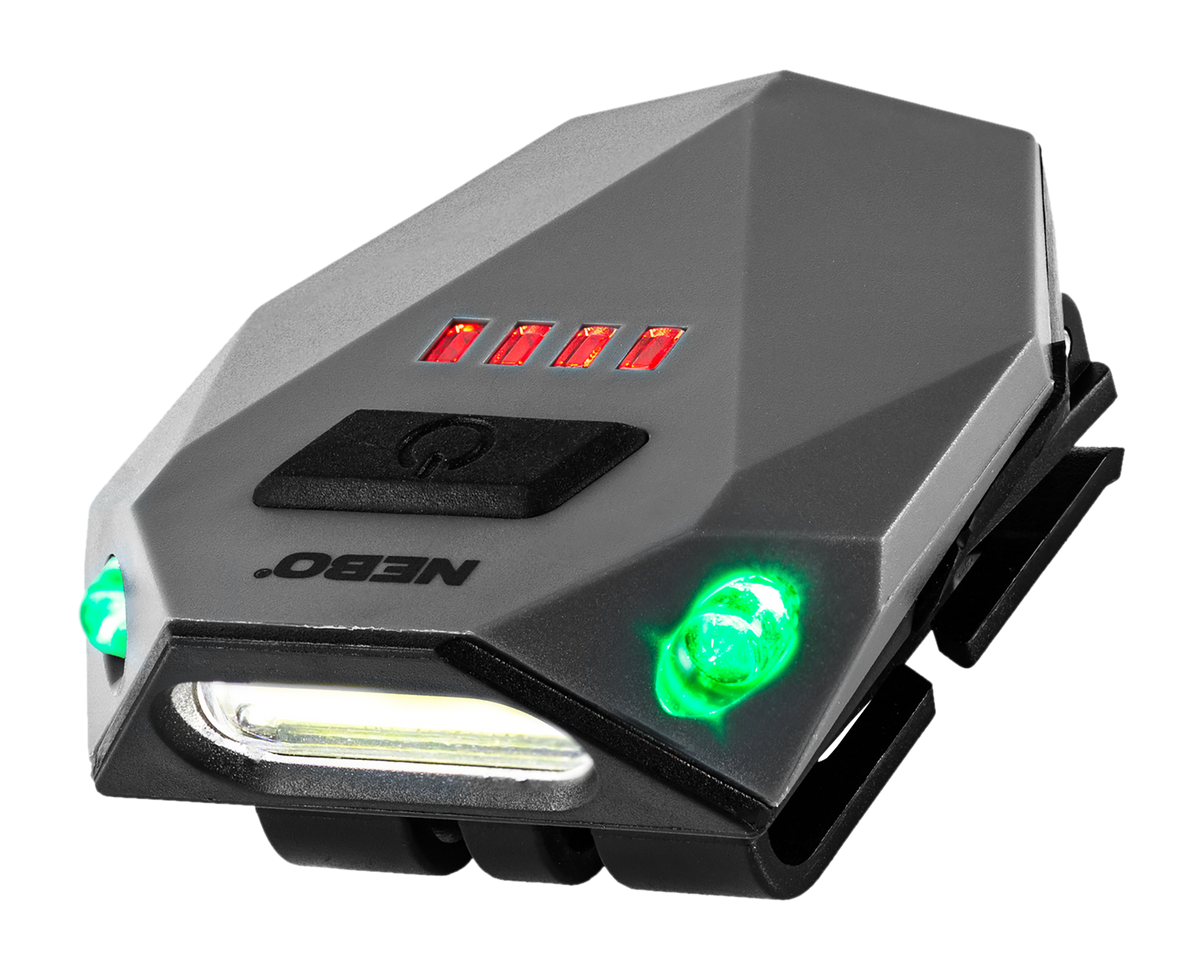 NEBO Einstein Cap 100 Rechargeable Cap Light 100 Lumens LED - Black