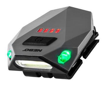 NEBO Einstein Cap 100 Rechargeable Cap Light 100 Lumens LED - Black