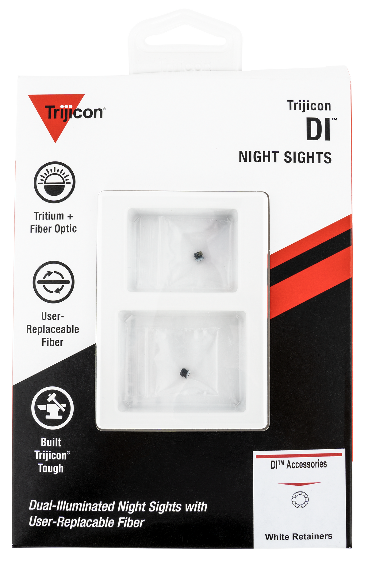 Trijicon AC50012 DI Night Sight Retainer Replacement Pack - White