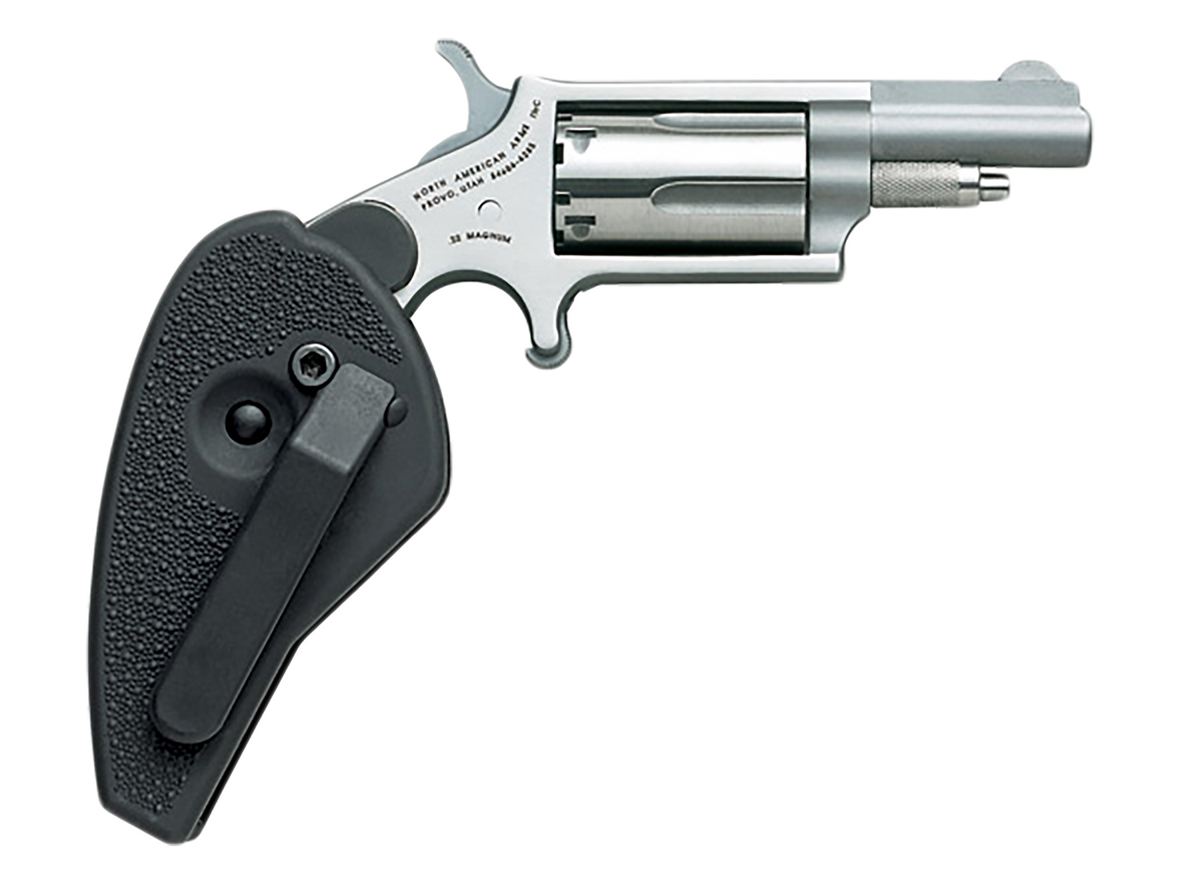 North American Arms 22MHG Mini-Revolver 22 WMR 1.63" 5-Shot SAO Revolver - Holster Grip