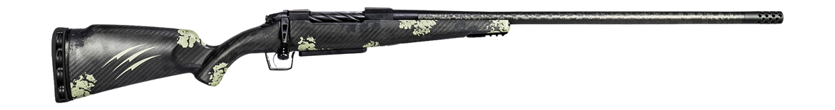 Fierce Firearms Carbon Rogue XP 308 Win 18" 3+1 Bolt-Action Rifle - Black Cerakote / Forest Camo