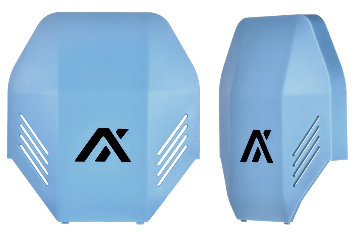 AXIL MX Plate Polymer Over the Head Slate Blue Earmuff Cover