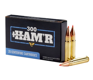 Wilson Combat 300 HAM'R 110gr V-Max 20-Rd Ammo - Box or Case