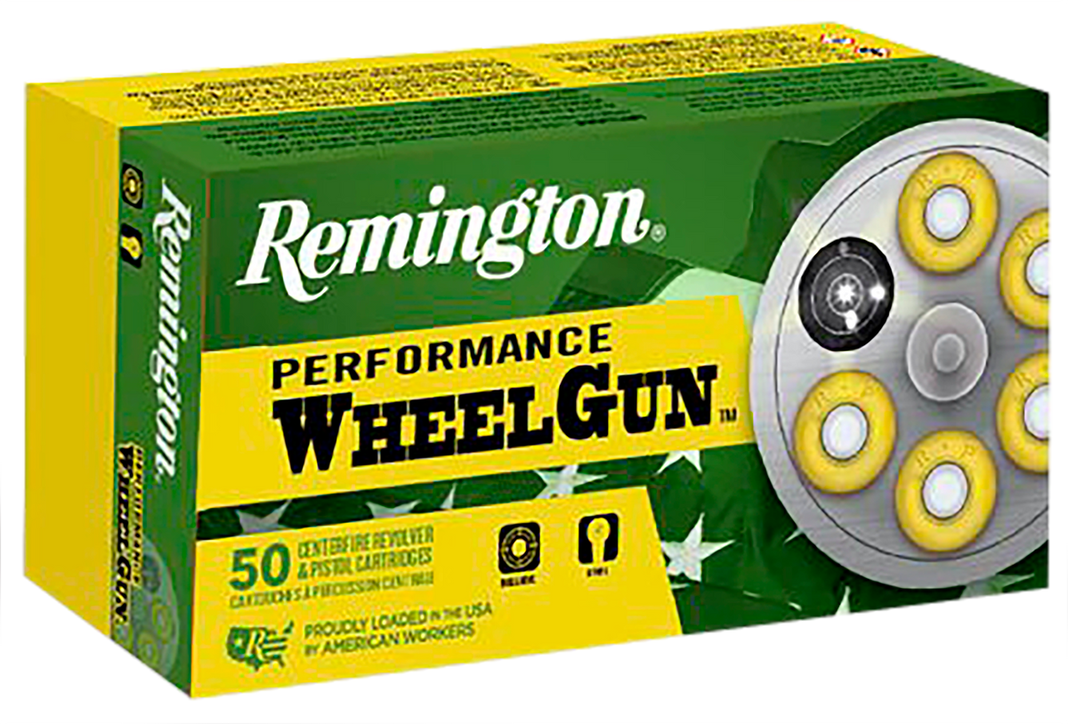 Remington Ammunition Performance WheelGun 357 Mag 158gr Lead Semi Wadcutter 50 Rd - Box or Case