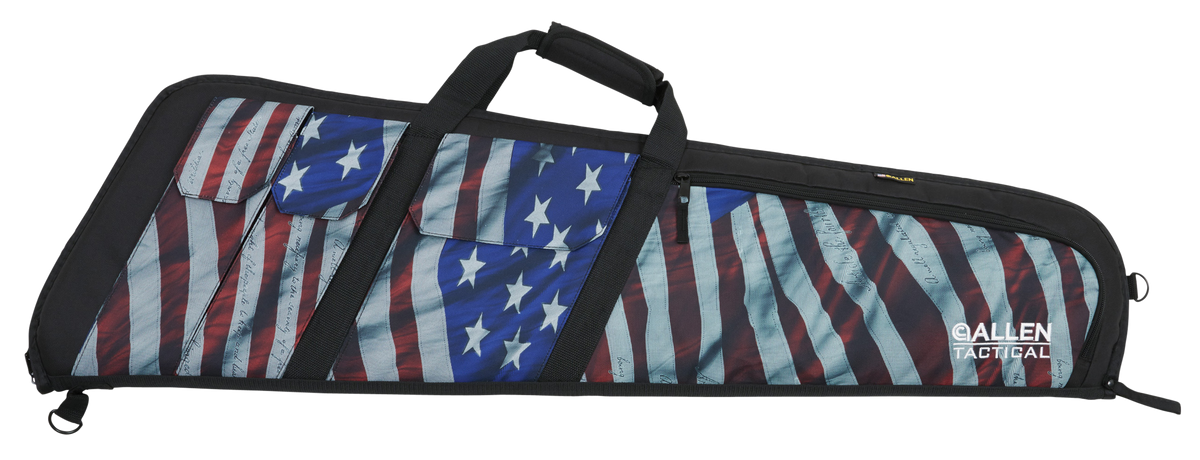Allen 10904 Victory Wedge 41" Tactical Rifle Case - Stars & Stripes Endura w/Black Trim
