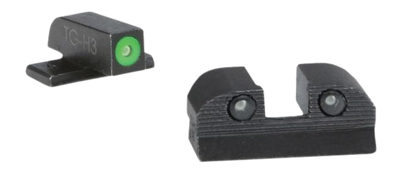 Sig Sauer Electro-Optics X-RAY3 Day/Night Pistol Sight Set - #8 Front / #8 Rear Round Notch Tritium