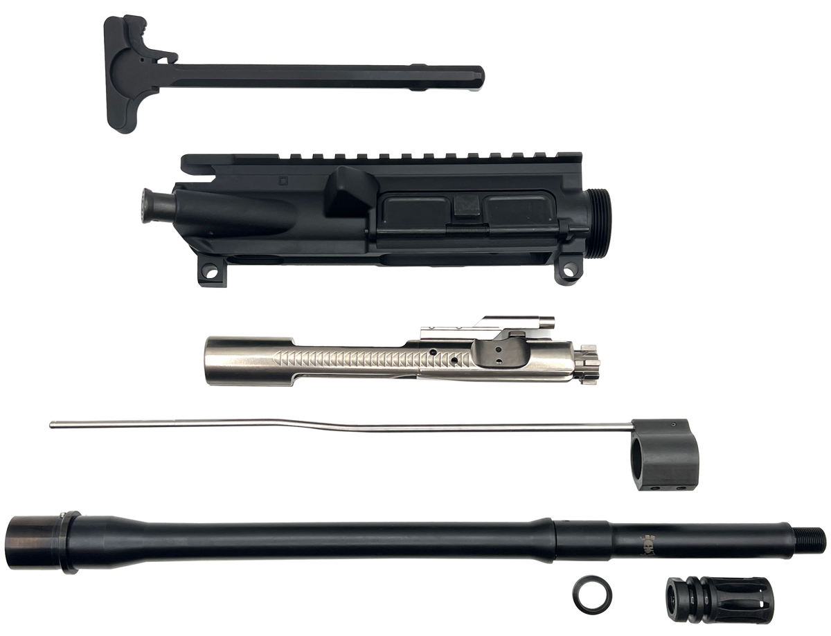 LBE Unlimited AR145RBK Ready Build Kit 5.56 NATO 14.5" CHF Barrel Complete AR-15 Upper