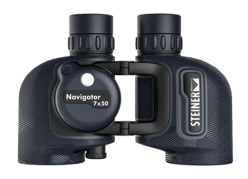 Steiner 2343 Navigator 7x50 Open Hinge Binoculars w/Compass