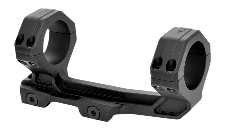 Warne 6603M Max Lite 30mm MSR Scope Mount 0 MOA Matte Black - 6061-T6 Aluminum