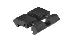 UTG Dovetail-to-Picatinny Snap-on Rail Adaptors 9-11mm 2/Pack Aluminum