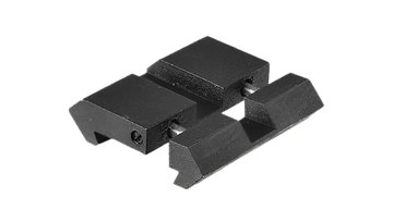 UTG Dovetail-to-Picatinny Snap-on Rail Adaptors 9-11mm 2/Pack Aluminum