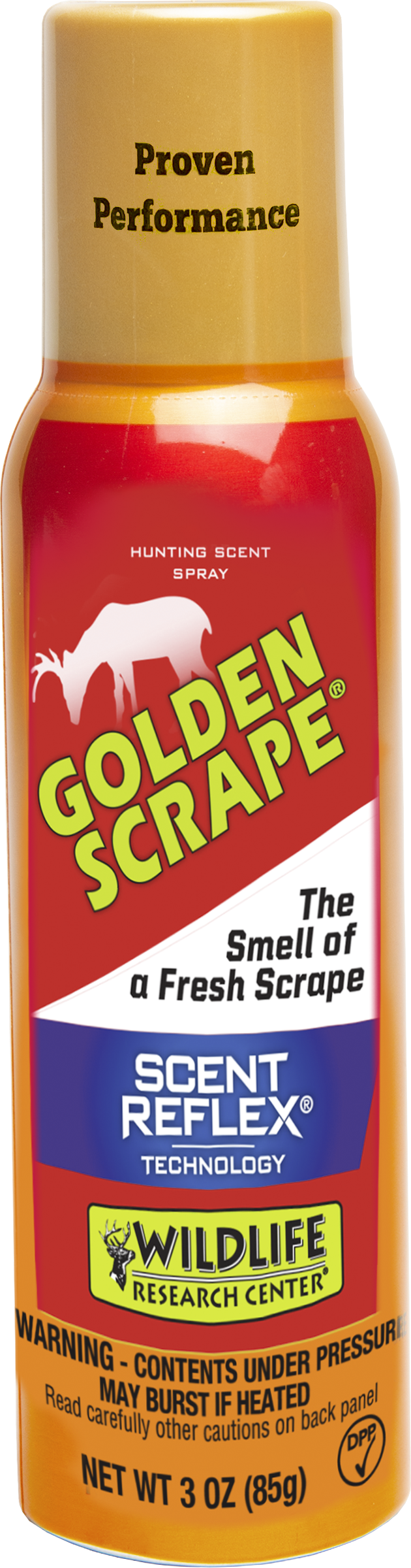 Wildlife Research 2424 Golden Scrape Scent Reflex 4 oz Deer Attractant Aerosol