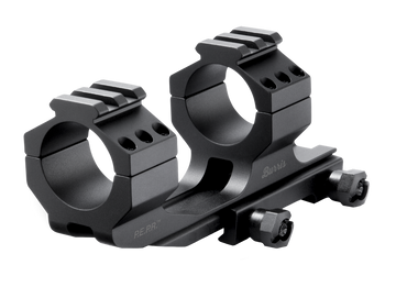 Burris AR-P.E.P.R. 1" Scope Mount/Ring Combo Matte Black Steel - Cantilever Picatinny/Weaver