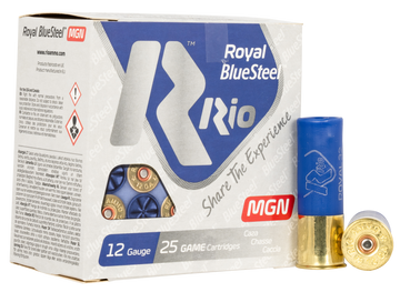 Rio Ammunition Royal Bluesteel Magnum 12 Gauge 3" 1-1/8 oz #5 Shot 25 Rd - Box or Case
