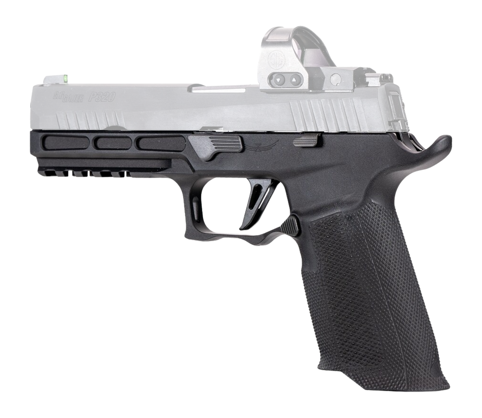 Icarus Precision A.C.E. 320 SOCOM Full Grip Module Sig P320 7075 Aluminum Non-Black Frame