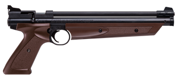 Crosman P1377BR American Classic .177 Caliber Pump Air Pistol - Brown Polymer Grips