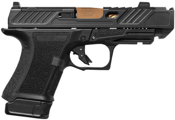 Shadow Systems CR920P Elite 9mm Luger 3.75" 10+1/13+1 Semi-Auto Pistol - Black/Bronze