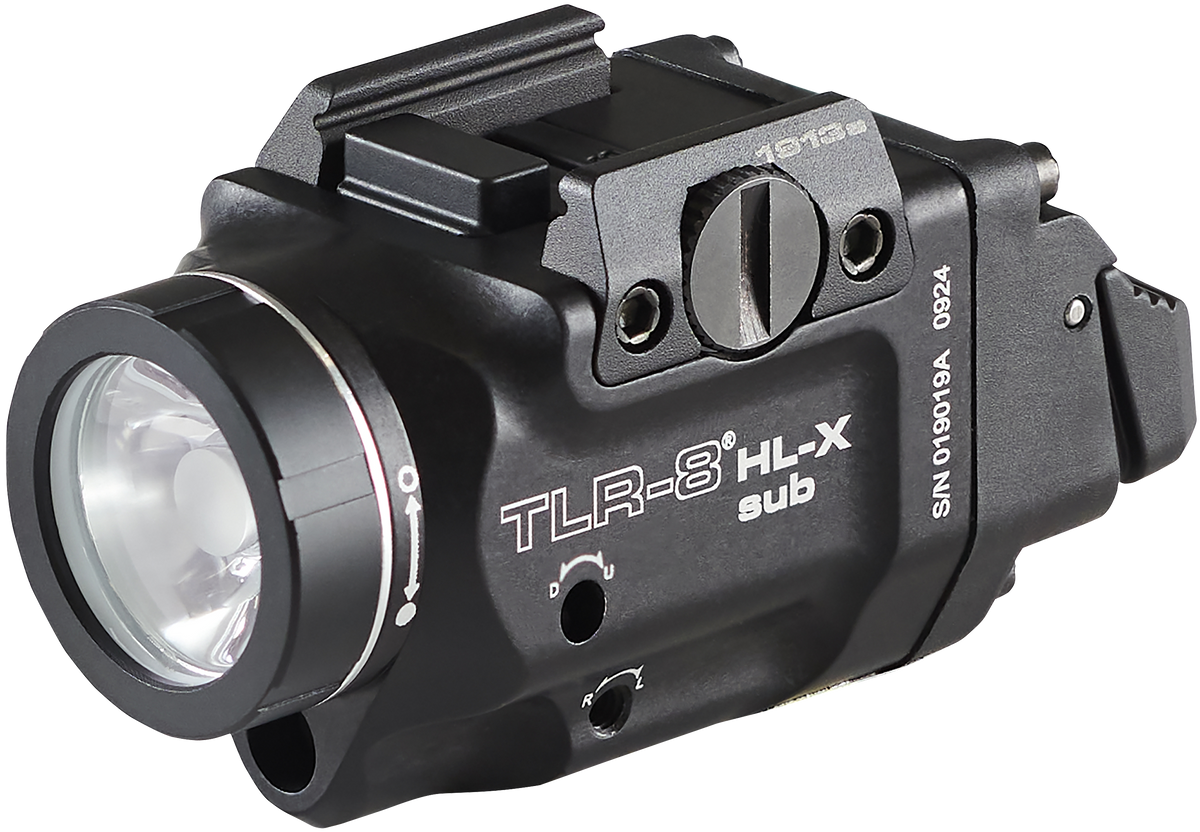 Streamlight TLR-8 HL-X SUB USB 1000 Lumens Red Laser Weapon Light - 1913 Short