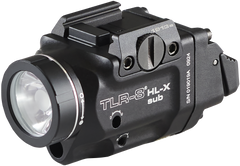 Streamlight TLR-8 HL-X SUB USB 1000 Lumens Red Laser Weapon Light - 1913 Short