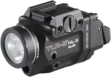 Streamlight TLR-8 HL-X SUB USB 1000 Lumens Red Laser Weapon Light - 1913 Short