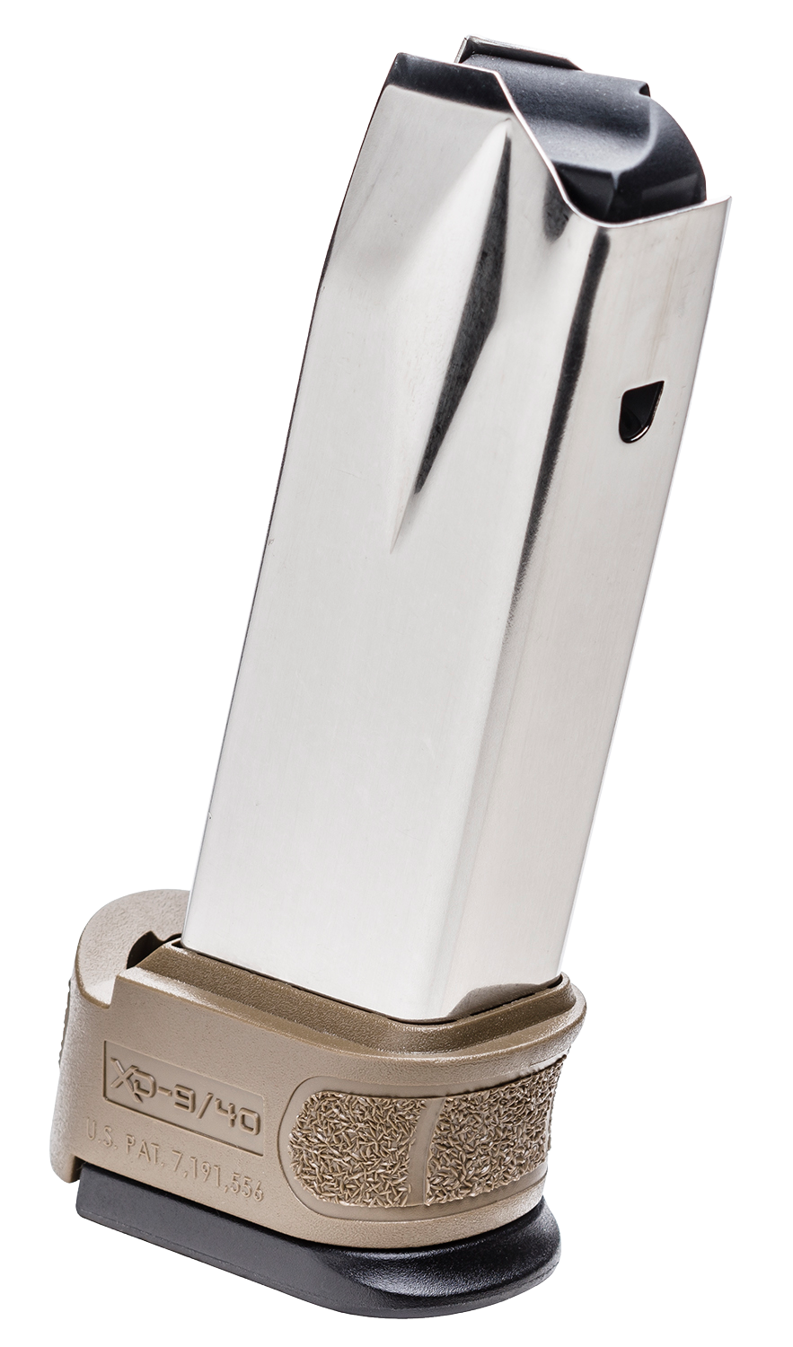 Springfield Armory XD Mod.2 .40 S&W 12-Rd Stainless Steel Magazine - FDE