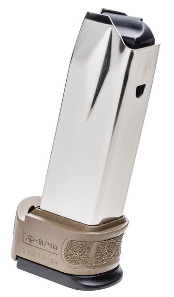 Springfield Armory XD Mod.2 .40 S&W 12-Rd Stainless Steel Magazine - FDE