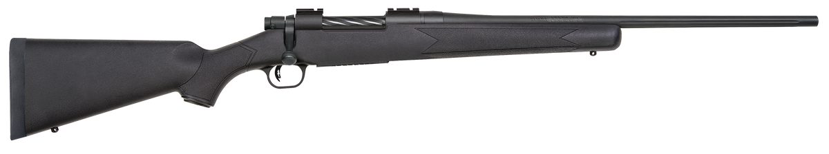 Mossberg Patriot 25-06 Rem 22" 5+1 Bolt-Action Rifle - Synthetic Stock, Matte Blued