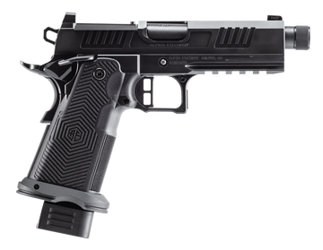 Alpha Foxtrot AF1911 Romulus 9mm Luger 4.25" 20+1 Semi-Auto Pistol - Black DLC