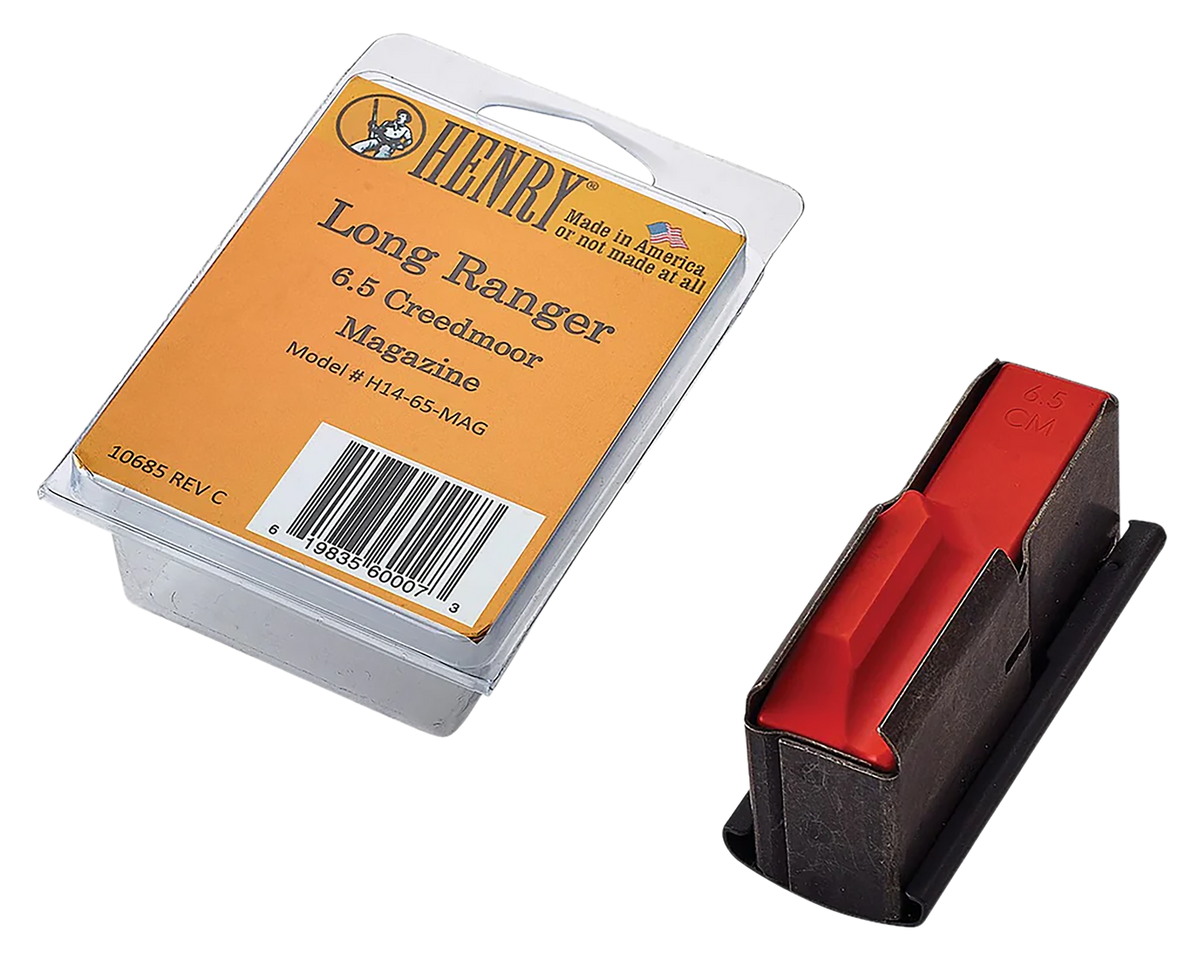 Henry H1465MAG Long Ranger 6.5 Creedmoor 4 Rd Blued Steel Magazine